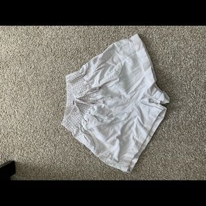 White Beach Shorts
